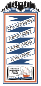 support the library banner